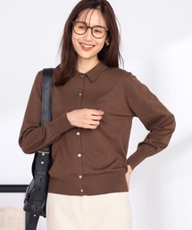 GALLORIA | 衿付きカーディガン(カーディガン/ボレロ)