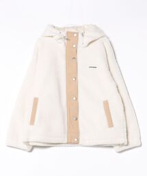 LB/S （エルビーエス）の「【CONVERSE/コンバース】ボア 切り替え フードジャケット（ブルゾン）」