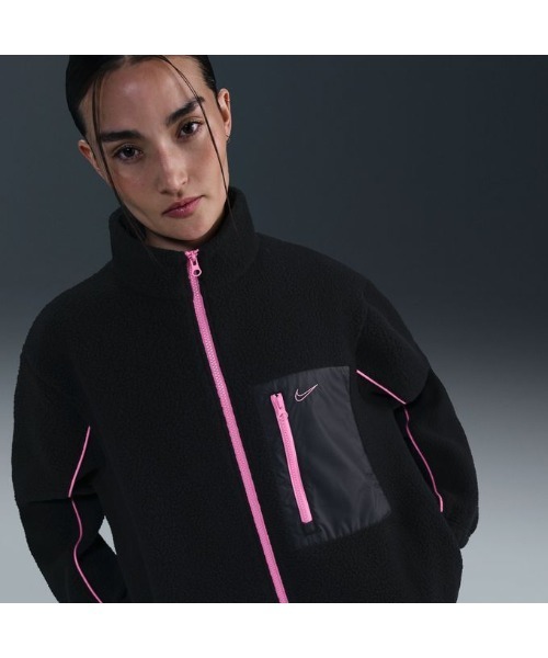 NIKE(ナイキ)の「《NIKEアパレル》AS W NSW SHERPA LOGO FULL ZIP(その他アウター・レディース・ホワイト系/ブラック/グリーン系その他・L/S/XL/M)」の13枚目の写真
