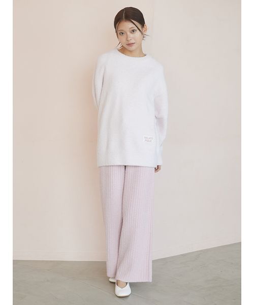 カラフルパウダープルオーバー＆ベビモコリブロングパンツセット