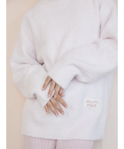 カラフルパウダープルオーバー＆ベビモコリブロングパンツセット