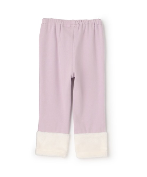 KP（ケーピー）の「mimiちゃん スムース裏起毛 スパッツ（レギンス/スパッツ・キッズ・ブラック/ラベンダー/アイボリー・110cm/80ｃｍ/90cm/100cm）」の4枚目の写真