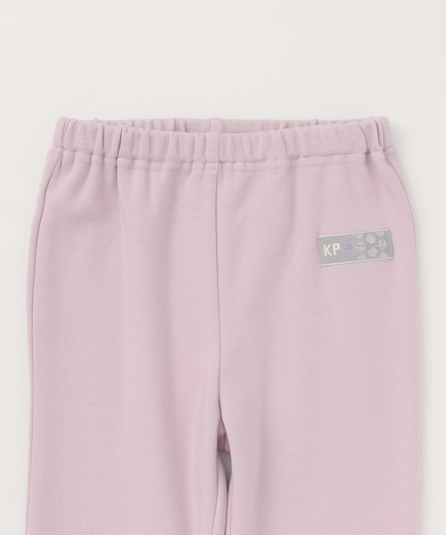 KP（ケーピー）の「mimiちゃん スムース裏起毛 スパッツ（レギンス/スパッツ・キッズ・ブラック/ラベンダー/アイボリー・110cm/80ｃｍ/90cm/100cm）」の5枚目の写真