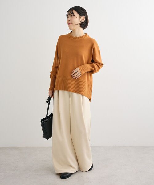 Green　Parks（グリーンパークス）の「andmikka.三層ミニショルダーバック（ショルダーバッグ・レディース・モカ/ブラック・FREE）」の6枚目の写真