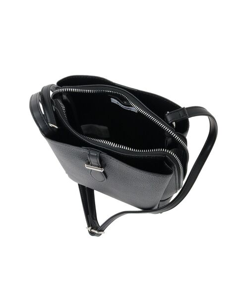 Green　Parks（グリーンパークス）の「andmikka.三層ミニショルダーバック（ショルダーバッグ・レディース・モカ/ブラック・FREE）」の12枚目の写真