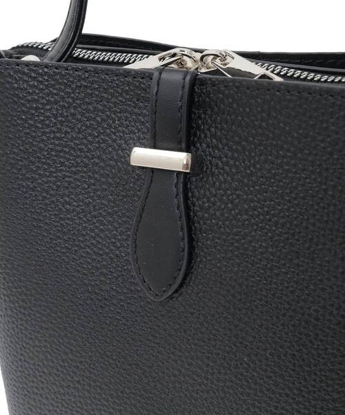 Green　Parks（グリーンパークス）の「andmikka.三層ミニショルダーバック（ショルダーバッグ・レディース・モカ/ブラック・FREE）」の16枚目の写真