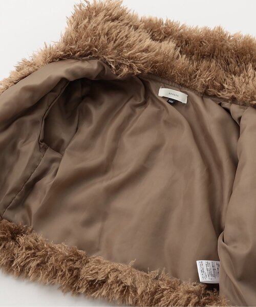 Seraph（セラフ）の「【ジュニア対応】フェザー風ブルゾン（ブルゾン・キッズ・サックスブルー/アイボリー/ブラウン・90/100/110/120/130/140）」の16枚目の写真