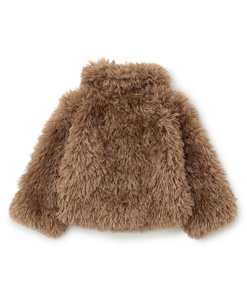 Seraph（セラフ）の「【ジュニア対応】フェザー風ブルゾン（ブルゾン・キッズ・サックスブルー/アイボリー/ブラウン・90/100/110/120/130/140）」の10枚目の写真