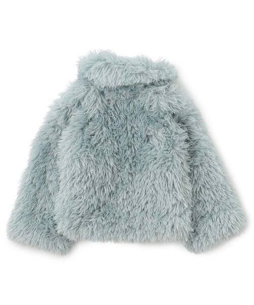 Seraph（セラフ）の「【ジュニア対応】フェザー風ブルゾン（ブルゾン・キッズ・サックスブルー/アイボリー/ブラウン・90/100/110/120/130/140）」の9枚目の写真