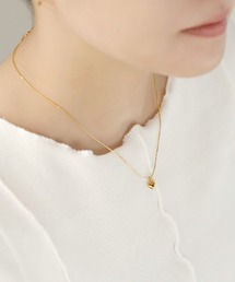 ANEMONE | ハート×スネークチェーンネックレス(ネックレス)