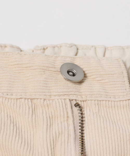 Kastane（カスタネ）の「コーデュロイ台形SK（スカート・レディース・インディゴブルー/カーキ/アイボリー・1/2）」の11枚目の写真