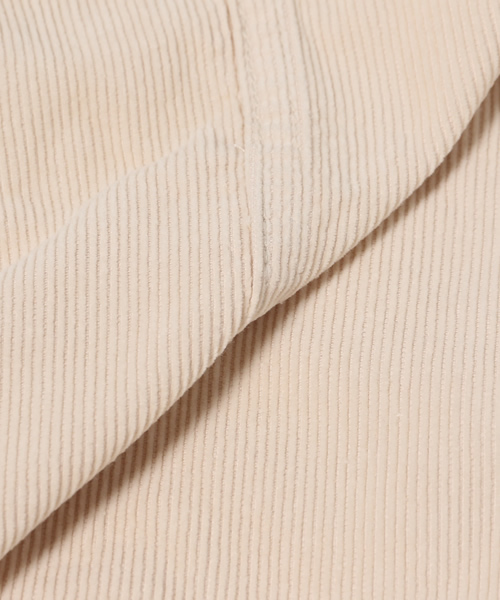 Kastane（カスタネ）の「コーデュロイ台形SK（スカート・レディース・インディゴブルー/カーキ/アイボリー・1/2）」の13枚目の写真