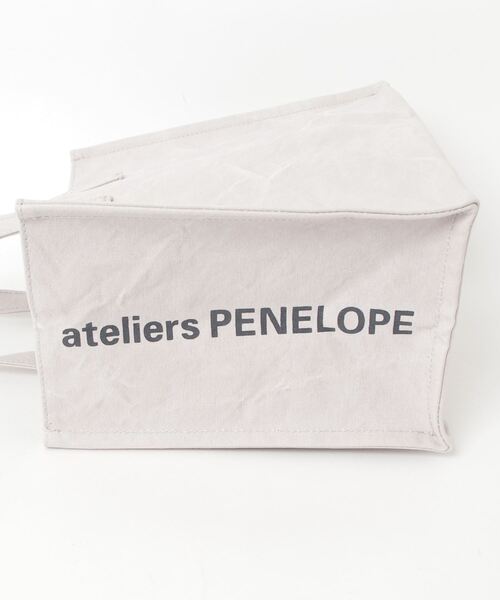 ateliers PENELOPE(アトリエペネロープ)の「【KS】【ateliers PENELOPE / アトリエ ペネロープ】キャンバス トートバッグ #9 Mart(S)(トートバッグ・メンズ・ダークグレー/ライトグレー・FREE)」の4枚目の写真