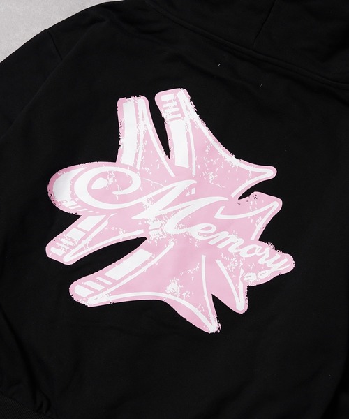 #MEMORY(メモリー)の「【MEMORY】ヘビーウェイト アイアンクロス ダブルZIPパーカー / Iron Cross Double-Zip Hoodie(パーカー・メンズ・ブラック/グレー・M/L/XL)」の10枚目の写真