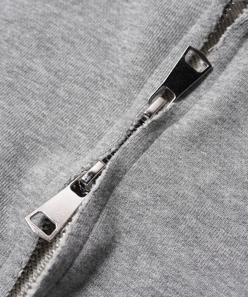 #MEMORY(メモリー)の「【MEMORY】ヘビーウェイト アイアンクロス ダブルZIPパーカー / Iron Cross Double-Zip Hoodie(パーカー・メンズ・ブラック/グレー・M/L/XL)」の14枚目の写真