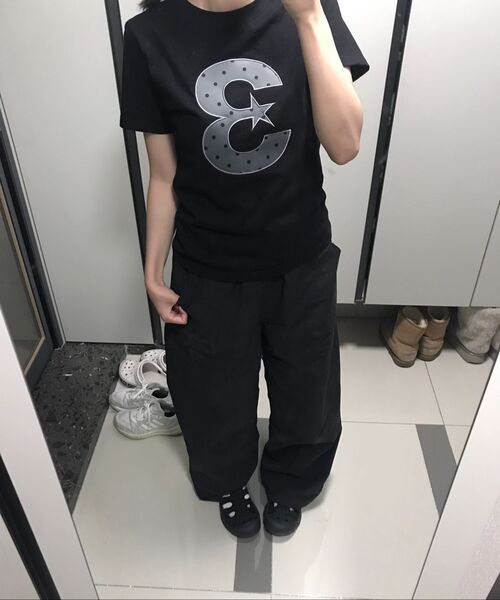 BAUF（バウフ）の「3 logoドットスリムフィットTシャツ[ブラック]（Tシャツ/カットソー・レディース・その他・FREE）」の10枚目の写真