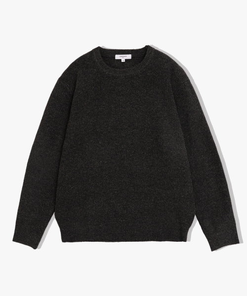 UNDEROFF（アンダーオフ）の「リラックスフィットデイリーラウンドニットベージュ（ニット/セーター・メンズ・ベージュ・MEDIUM/LARGE/X-LARGE）」の3枚目の写真