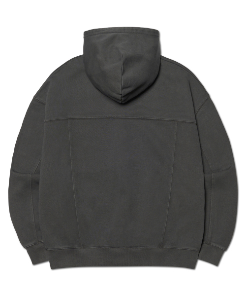 NOMANUAL(NOMANUAL)の「G.L HOODED ZIP-UP - CHARCOAL(パーカー・レディース・その他・MEDIUM/LARGE/X-LARGE/SMALL)」の2枚目の写真