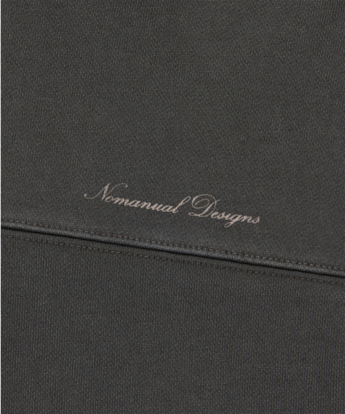 NOMANUAL(NOMANUAL)の「G.L HOODED ZIP-UP - CHARCOAL(パーカー・レディース・その他・MEDIUM/LARGE/X-LARGE/SMALL)」の3枚目の写真