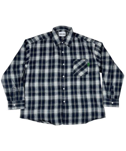 SK8ER ROCK(スケーターロック)の「Vintage Tartan Check Shirt ((Navy))(シャツ/ブラウス・レディース・その他・FREE)」の1枚目の写真