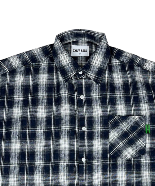 SK8ER ROCK(スケーターロック)の「Vintage Tartan Check Shirt ((Navy))(シャツ/ブラウス・レディース・その他・FREE)」の3枚目の写真