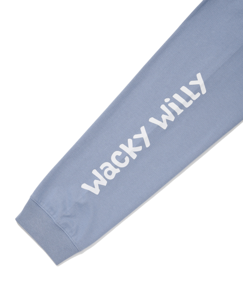 Wacky WiLLy(ワッキーウィリー)の「キキアムグラフィックロングスリーブライトブルー(Tシャツ/カットソー・レディース・その他・X-LARGE/SMALL/MEDIUM/LARGE)」の7枚目の写真