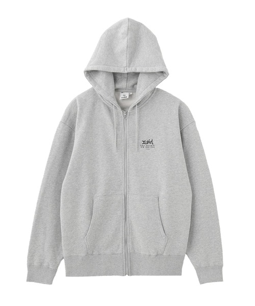 X-girl（エックスガール）の「COLLAGE CAMO FACE ZIP UP SWEAT HOODIE（パーカー・レディース・アッシュ/ブラック/ネイビー・S/M）」の4枚目の写真