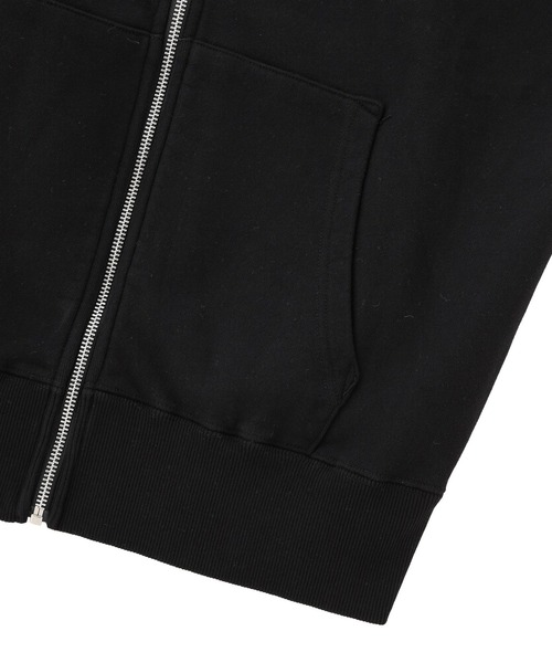 X-girl（エックスガール）の「COLLAGE CAMO FACE ZIP UP SWEAT HOODIE（パーカー・レディース・アッシュ/ブラック/ネイビー・S/M）」の11枚目の写真