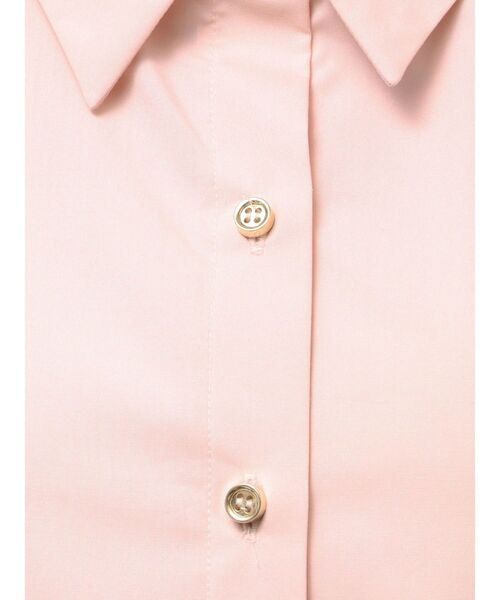 TONAL(トーナル)の「オーバーシャツ(シャツ/ブラウス・レディース・ブラウン/ピンク/ブルー/オフホワイト/グレー/ブラック/ベージュ・MEDIUM)」の17枚目の写真