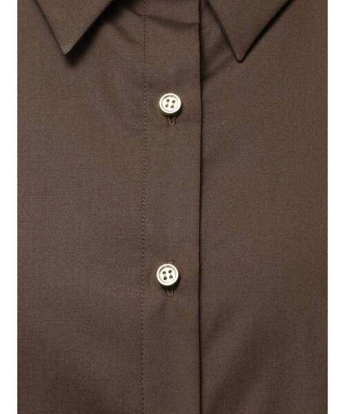 TONAL(トーナル)の「オーバーシャツ(シャツ/ブラウス・レディース・ブラウン/ピンク/ブルー/オフホワイト/グレー/ブラック/ベージュ・MEDIUM)」の19枚目の写真