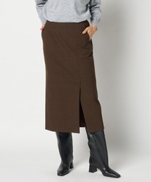 HELIOPOLE | CHECK I LINE SKIRT(スカート)