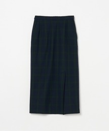 CHECK I LINE SKIRT