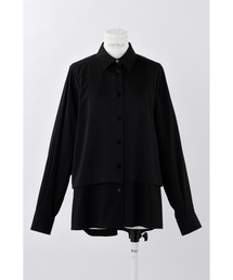 ＼お値下げ／ ENFOLD エンフォルド グレンチェックホールシャツ ENFOLD（エンフォルド）の「グレンチェック ホールシャツ（シャツ