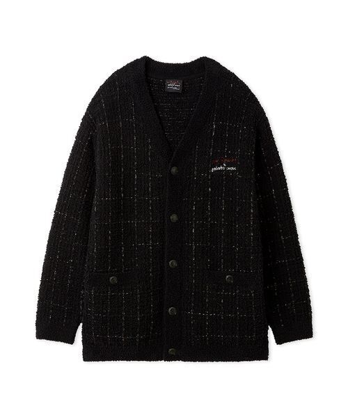 セール】【JOEL ROBUCHON】【HOMME】ツイードモコカーディガン（ルーム