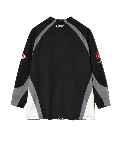 PHYPS MOTORCYCLE（フィップスモーターサイクル）の「Motorcycle Raglan Jersey Black（Tシャツ/カットソー・レディース・その他・XX-LARGE/LARGE/SMALL/MEDIUM/X-LARGE）」の3枚目の写真