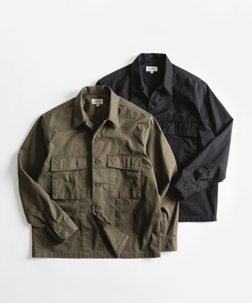 WILD BRICKS(ワイルドブリックス)の「W23 ミリタリーシャツジャケット(ブラック)(シャツ/ブラウス・メンズ・その他・LARGE/X-LARGE/MEDIUM)」の8枚目の写真
