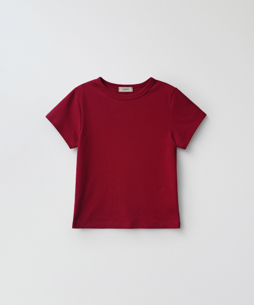 ANDNEEDS(アンドニーズ)の「Bessette half tee (red)(Tシャツ/カットソー・レディース・その他・FREE)」の6枚目の写真