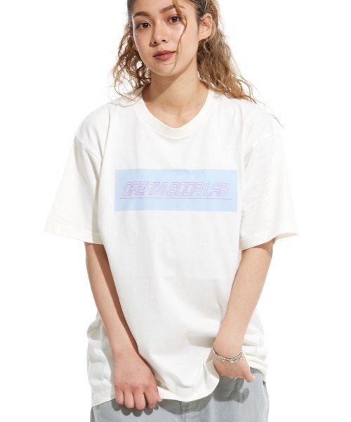 CREAM SODA LAB(クリームソーダラボ)の「LAB アル ビッグスカイボックス 半袖Tシャツ アイボリー(Tシャツ/カットソー・メンズ・その他・LARGE/MEDIUM/X-LARGE/XX-LARGE)」の3枚目の写真