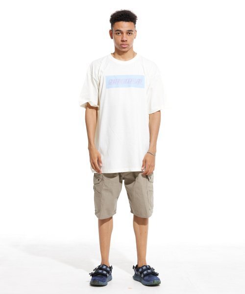 CREAM SODA LAB(クリームソーダラボ)の「LAB アル ビッグスカイボックス 半袖Tシャツ アイボリー(Tシャツ/カットソー・メンズ・その他・LARGE/MEDIUM/X-LARGE/XX-LARGE)」の5枚目の写真