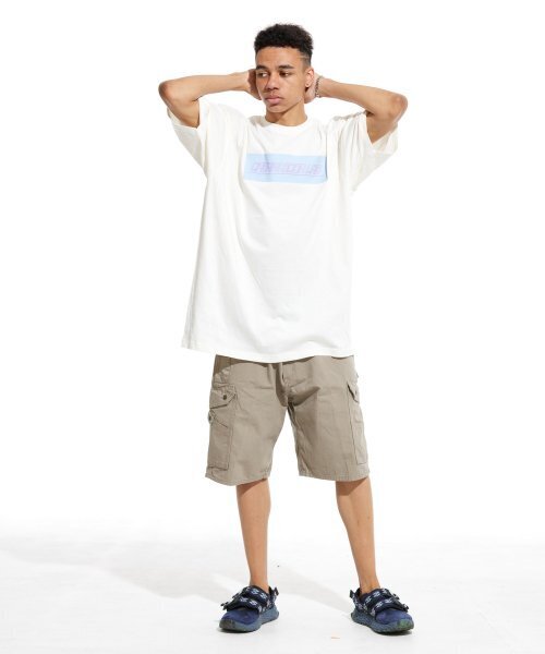 CREAM SODA LAB(クリームソーダラボ)の「LAB アル ビッグスカイボックス 半袖Tシャツ アイボリー(Tシャツ/カットソー・メンズ・その他・LARGE/MEDIUM/X-LARGE/XX-LARGE)」の9枚目の写真