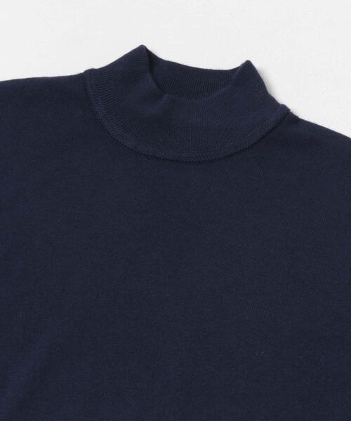 ITEMS URBANRESEARCH(アイテムズ アーバンリサーチ)の「SILK×WOOL MIX ハイネックセーター(ニット/セーター・メンズ・ブラック/バーガンディー/ネイビー・MEDIUM/LARGE)」の15枚目の写真