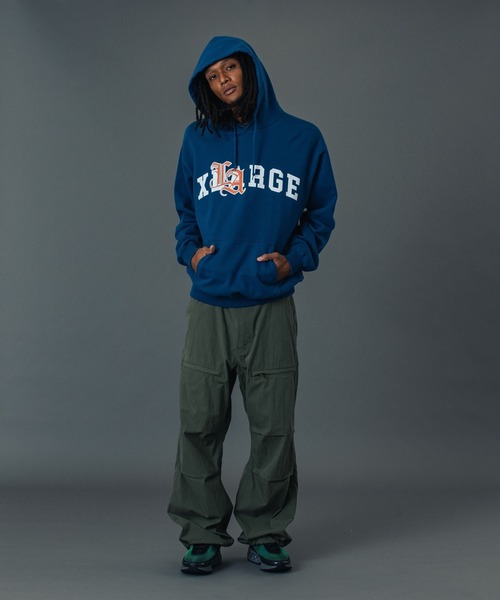 LA PATCHED HOODED SWEATSHIRT（パーカー）｜XLARGE（エクストララージ