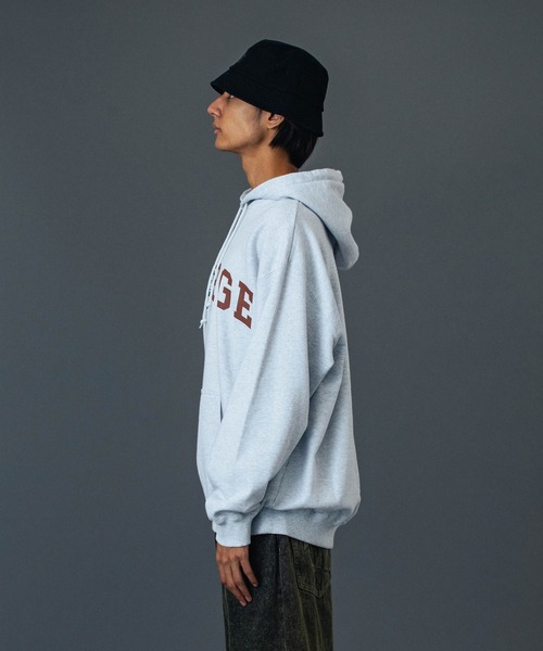 XLARGE(エクストララージ)の「LA PATCHED HOODED SWEATSHIRT(パーカー・メンズ・ブラック/アッシュ/ブルー・S/M/L/XL)」の4枚目の写真