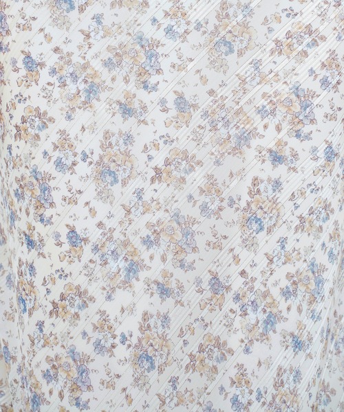 ME COUTURE（ミークチュール）の「フルールラメシフォンキャミドレス（ワンピース・レディース・イエロー/ピンク・1/0/00）」の15枚目の写真