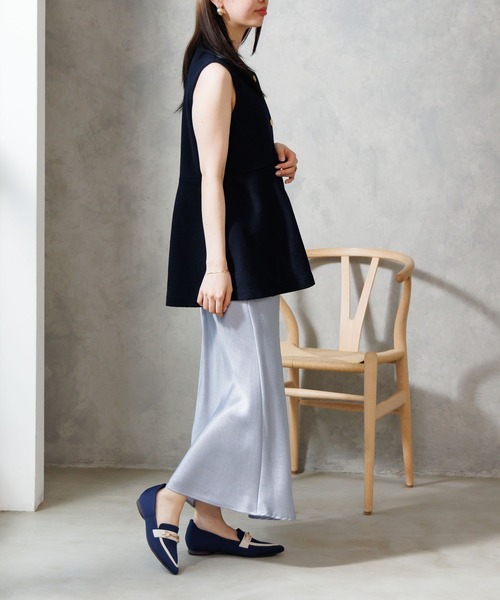 HIMIKO（ヒミコ）の「【HIMIKO】】【瞬間フィット】ハンズフリーニットローファー/661119（スリッポン・レディース・ネイビー/ブラック/グレー・21.5cm/22.0cm/22.5cm/23.0cm/23.5cm/24.0cm/24.5cm/25.0cm/25.5cm/26.0cm/26.5cm）」の6枚目の写真