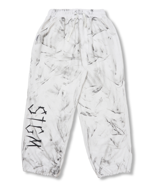 STIGMA(スティグマ)の「Dirty Washed Wide Jogger Pants White(スウェットパンツ・メンズ・その他・MEDIUM/LARGE/X-LARGE)」の1枚目の写真