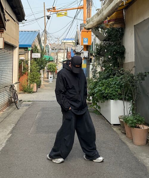 BEGIN202（ビギン202）の「ボイドパラシュートスウェットパンツ[ウォッシュドブラック]（スウェットパンツ・メンズ・その他・3/1/2）」の6枚目の写真