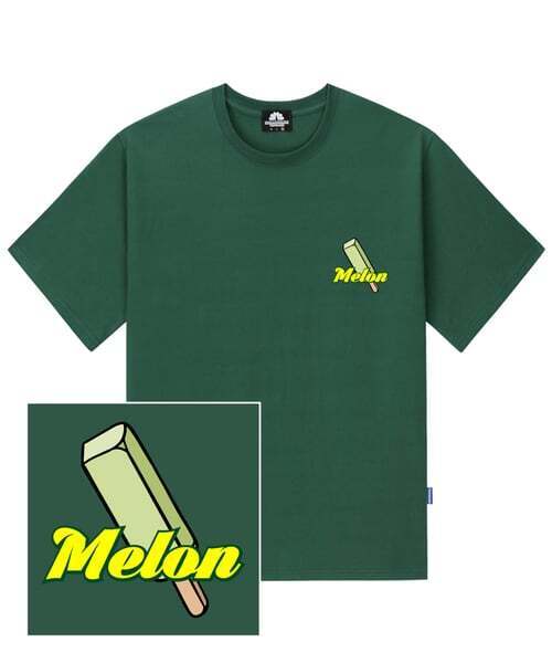 TRIPSHION(トリップション)の「MELON BAR Tシャツ - グリーン(Tシャツ/カットソー・メンズ・その他・LARGE/MEDIUM/X-LARGE)」の1枚目の写真