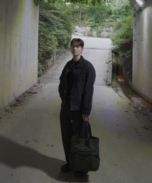 ALYSS（アリス）の「ウォッシャブルレイヤードヘンリーネックニットTシャツ[ブラック]（Tシャツ/カットソー・メンズ・その他・MEDIUM/LARGE/X-LARGE）」の7枚目の写真