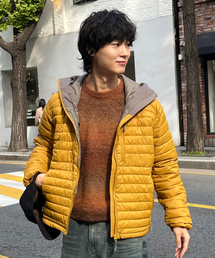 LEIRE（ルアール）の「エッセンシャルフードパーカーロライトダウンジャケット[マスタード]（ダウンジャケット/コート・レディース）」